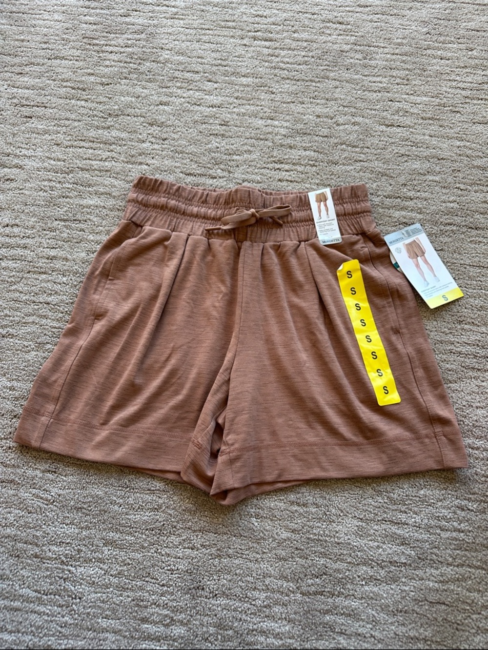 Mondetta Women's Brown Everyday Shorts